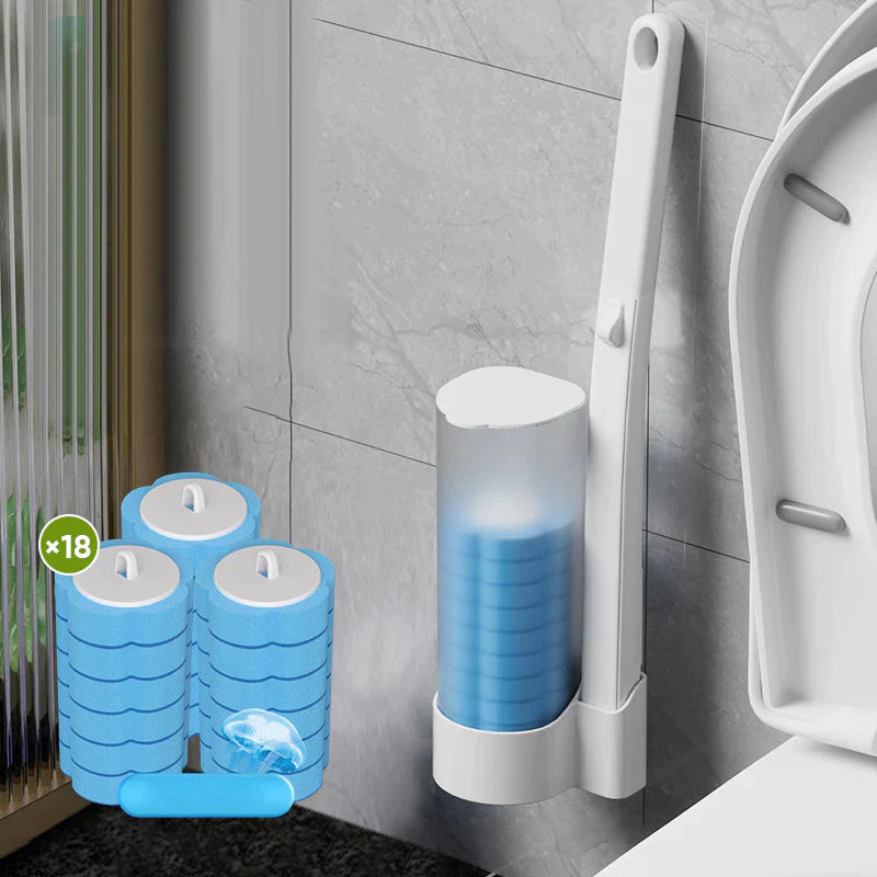 easybrush toiletborstel navul set pads