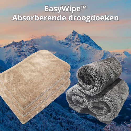 Easywipe droogdoeken badkamer droog doek handdoek viva voordeel